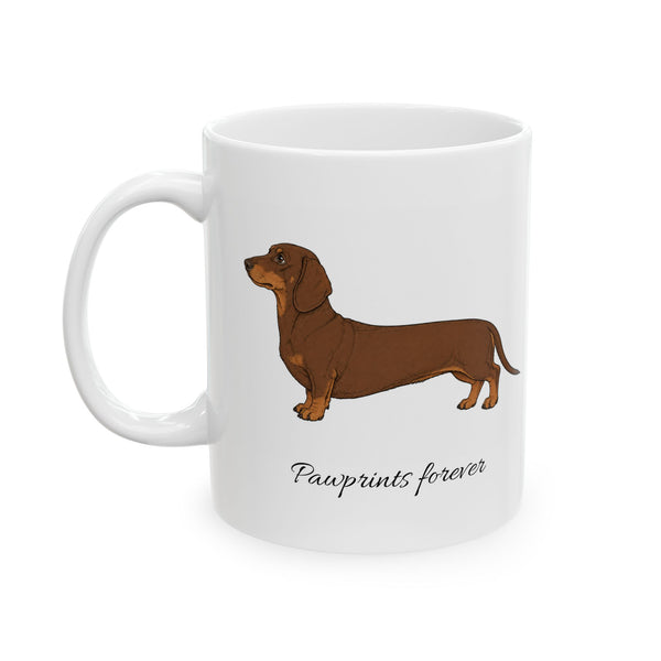 Dachshund Mug – Pawprints Forever Collection