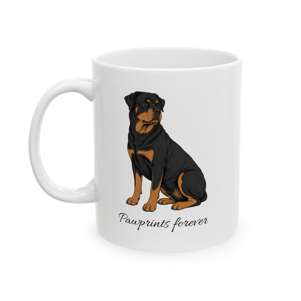 Rottweiler Mug – Pawprints Forever Collection
